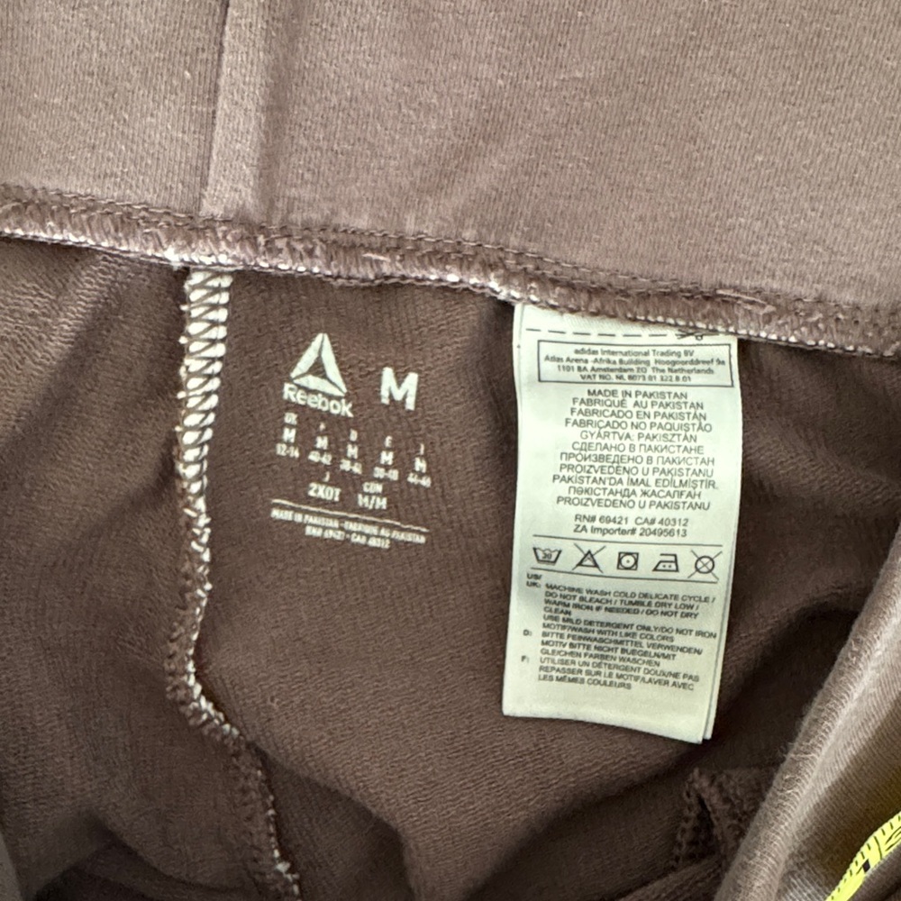 Reebok Mauve and Black Track Pants - Picture 7 of 8